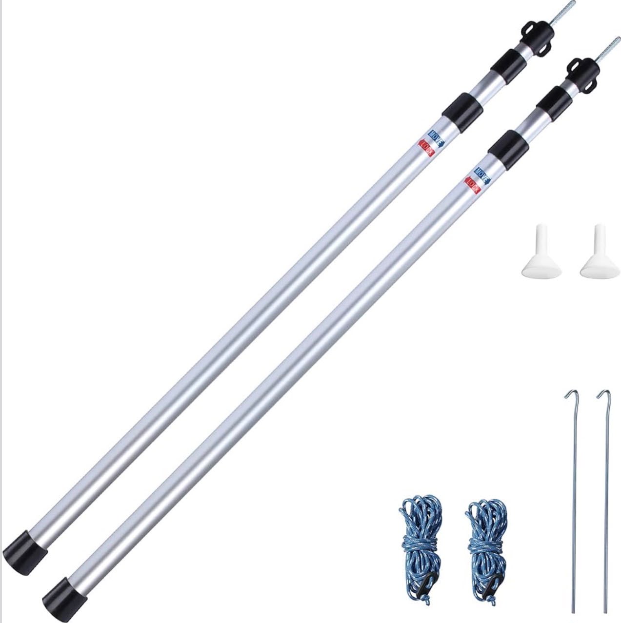 Telescoopstang montageset (2 stuks)